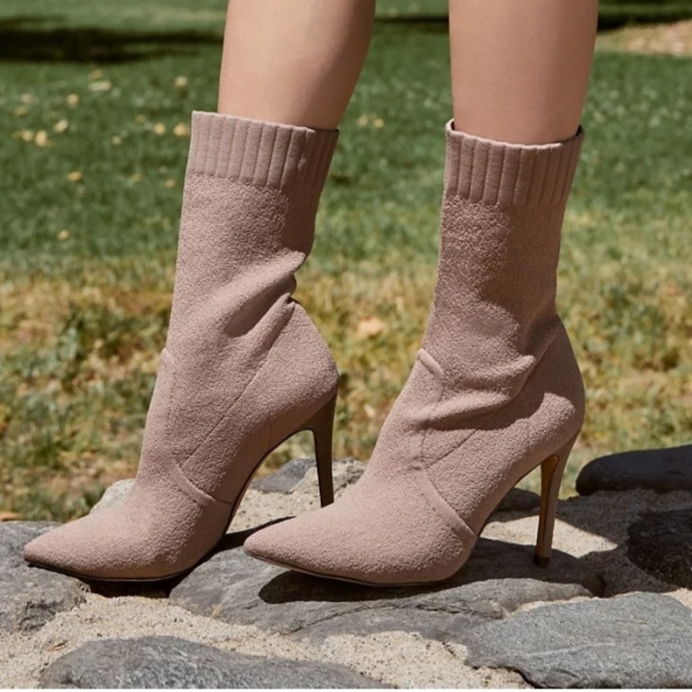 Knit Stiletto Bootie - Picture 2 of 6